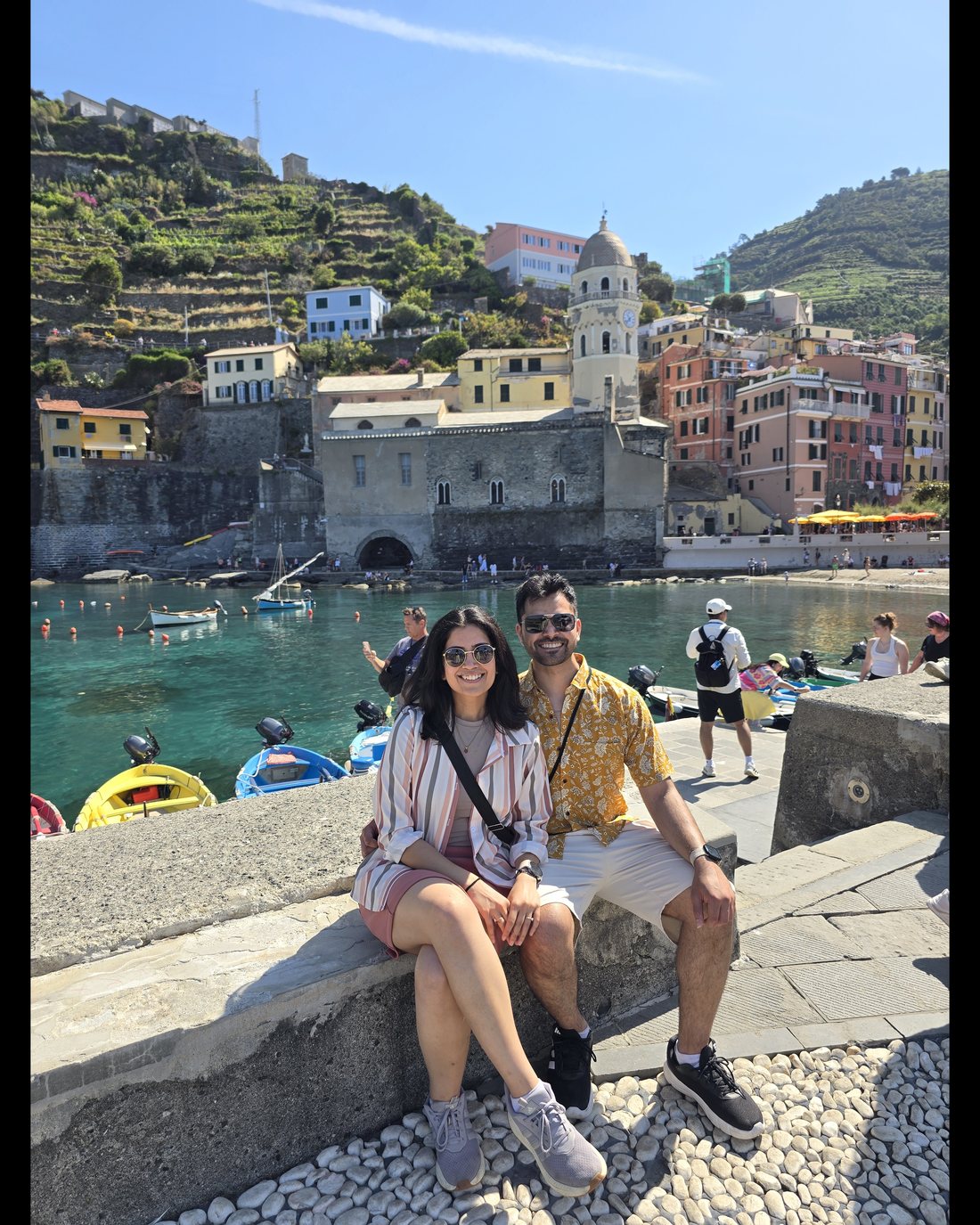 The founders of Mithash Events, Amit and Astha